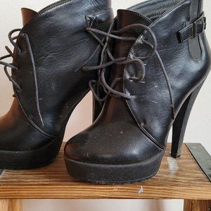 Charles David Black bootie